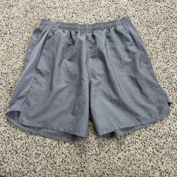 Nike Men's Dri-FIT Challenger 5" Brief-Lined Shorts Size Medium Gray Pockets - Picture 1 of 7